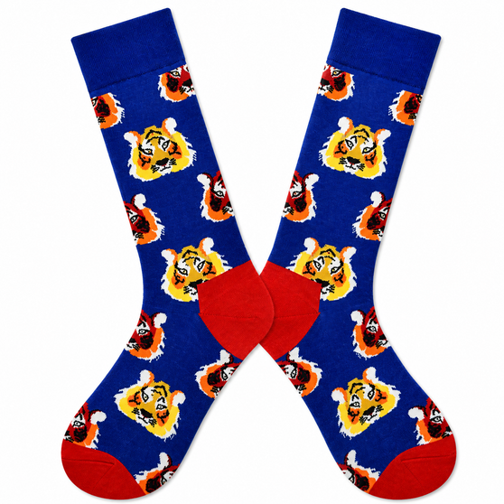 Ladies Lion Face Socks