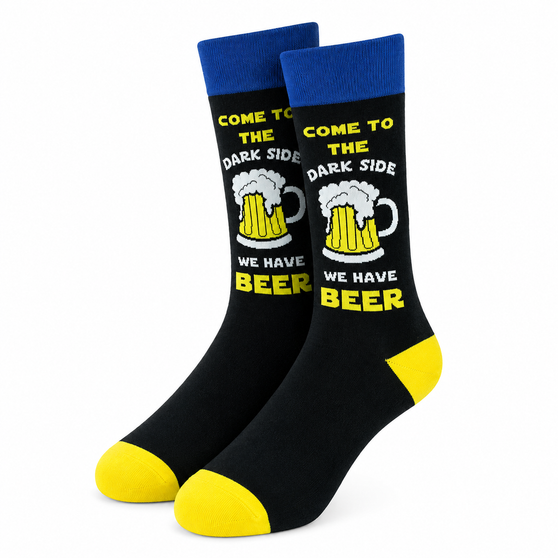 Come To The Dark Side, We Have Beer Socks