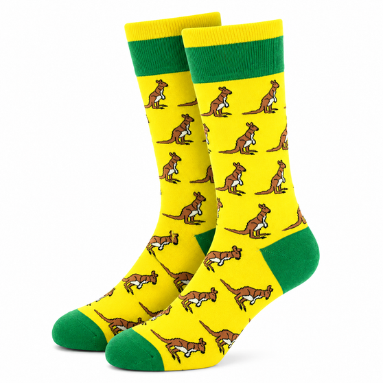 Men's Kangaroo Socks, Kangaroo Socks