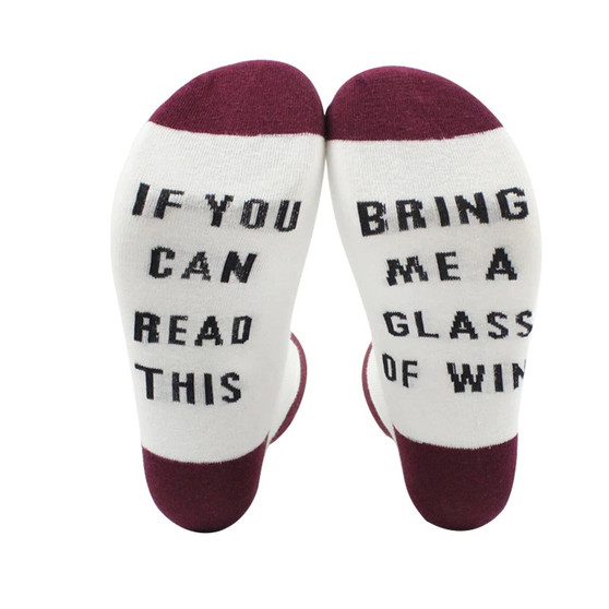 Bring Me A Glass Of Wine Socks, wine socks, sock boutique, ladies wine socks, ladies novelty socks, novelty