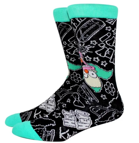 Krusty the Clown Socks, Krusty the clown socks for ladies, ladies krusty socks, krusty socks, the simpsons socks, simpsons character socks