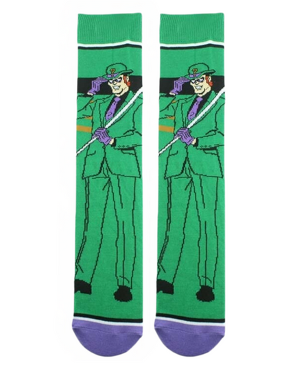 Riddle Me This: The Joker Villain Socks, The Joker Socks, Men's Joker socks, Joker Crew Socks, The TV show socks Joker Unisex Joker Socks, Ladies Joker Socks, Riddler Socks, Comic Book Socks, Villain Socks, Superhero Villain Gift, Question Mark Socks, Comic Fan Socks, Novelty Character Socks, Green Villain Socks, DC Villain Socks, Collector Socks, Superhero Gift Idea, Bold Comic Socks, Nerdy Gift Socks, Cosplay Socks, Fun Character Accessories