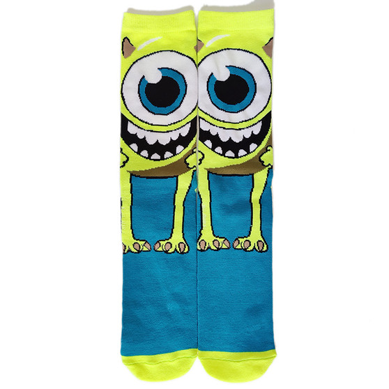 Monsters Inc Socks, Unisex Monsters Inc Socks, Men's Monsters Inc Socks, Ladies Monsters Inc Socks, Monsters Inc Crew Socks