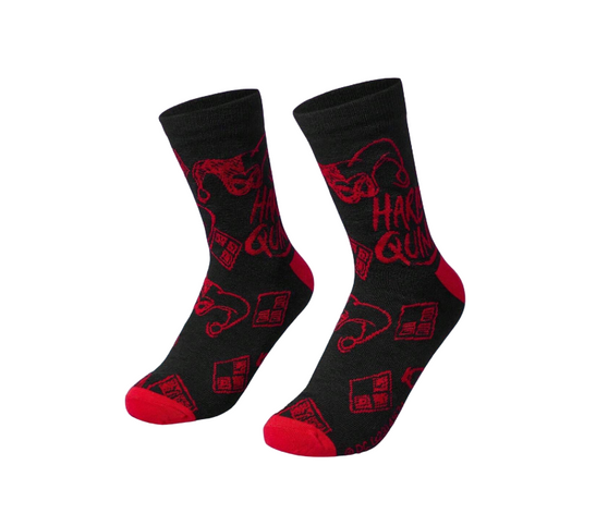 Harley Quinn Socks, Movie Socks, Harley socks, quinn socks, HQ socks