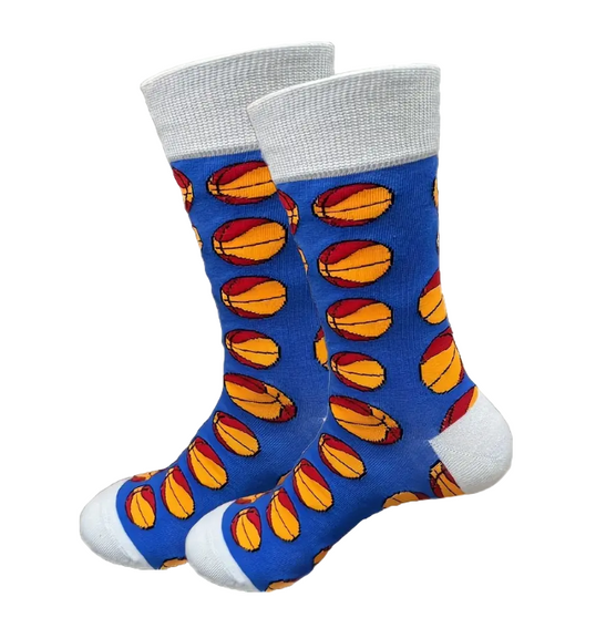 Slam Dunk Basketball Socks, Basketball Socks, Basketball Print socks, Basketball Crew Socks, men's basketball socks