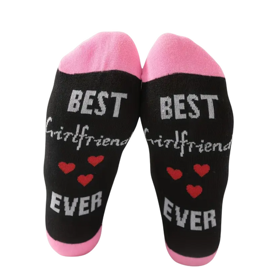 Best Girlfriend Socks, Ladies Best Girlfriend Socks, best girlfriend socks, gift socks for girlfriend, girlfriend crew socks, personalized girlfriend socks, novelty socks for her, comfy socks for girlfriend, women’s gift socks girlfriend, girlfriend birthday socks, girlfriend anniversary socks, cute socks for girlfriend
