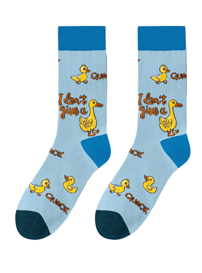I Don't Give a Duck Socks, Men's I don't give a duck socks, I Don't Give a Duck socks, funny duck socks for men, novelty socks for men, rude socks for men, men's funny socks, sarcastic socks for men, duck socks for men, adult humor socks, gag gift socks for him, punny socks for men, bold statement socks, quirky socks for men, men's socks with attitude, cheeky socks for men, hilarious socks for men, men's novelty gift socks, funny birthday socks for men