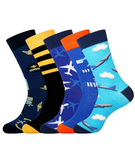 Frequent Flyer Aviation Socks - 5 Pack, Men's Frequent Flyer Aviation Socks - 5 Pack, Men’s Aviation Socks, Pilot Socks, Airplane Socks For Men, Frequent Flyer Socks, Travel Socks Men, Aviation Gift Pack, Funny Pilot Socks, Novelty Airplane Socks, Men’s Flight Socks, Jet Setter Socks, Aviation Gifts For Men, Plane Socks Crew, Travel Lover Socks, Pilot Gift Ideas, Men’s Sock Pack Aviation, Air Travel Socks, Flight Enthusiast Socks, Cool Men’s Airplane Socks