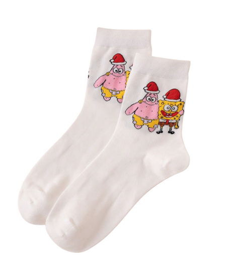 Soakin' Up SpongeBob & Patrick Christmas Socks, Ladies Soakin' Up SpongeBob & Patrick Christmas Socks, SpongeBob Christmas Socks, Patrick Star Socks, SpongeBob & Patrick Socks, Holiday Socks, Christmas Socks, Funny Socks, Novelty Socks, Festive Socks, Cute Holiday Socks, SpongeBob SquarePants Christmas Socks, Nickelodeon Christmas Socks, SpongeBob Holiday Gift, SpongeBob Santa Socks, Patrick Christmas Socks, Men’s Christmas Socks, Women’s Christmas Socks, Cozy Socks, Xmas Socks, Stocking Stuffer, Holiday Accessories, Christmas Party Socks, Funny Christmas Gift, Holiday Fashion, Cute Christmas Socks, SpongeBob Gift for Fans, SpongeBob Merch, Christmas SpongeBob Gift, SpongeBob and Patrick Xmas Socks, Holiday Novelty Socks, Funny SpongeBob Socks, SpongeBob Fan Gift
