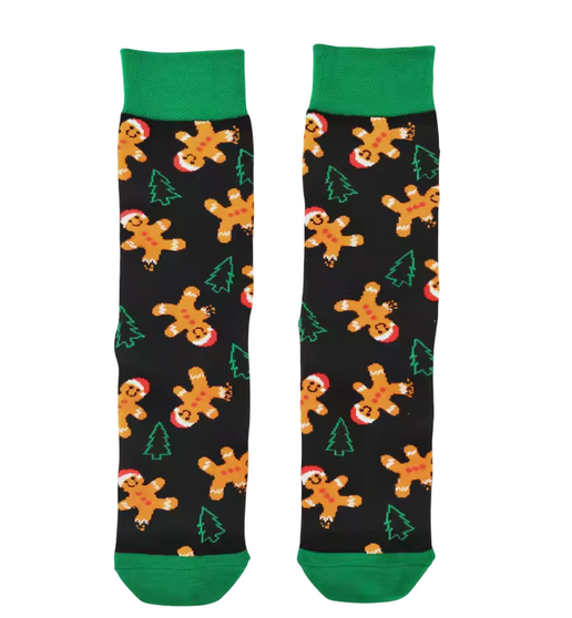 Dough Not Open Till Christmas: Gingerbread Socks, Ladies Dough Not Open Till Christmas: Gingerbread Socks, Gingerbread Socks, Ladies Socks, Christmas Socks, Holiday Socks, Funny Socks, Cute Socks, Festive Socks, Novelty Socks, Gingerbread Man Socks, Women's Christmas Socks, Women's Holiday Sock