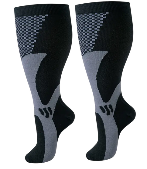 Black Pro Motion: Plus Size Compression Socks, Compression Socks, Support Socks, Performance Socks, Athletic Socks, Sport Socks, Training Socks, Running Socks, Gym Socks, Fitness Socks, Recovery Socks, Circulation Socks, Medical Socks, Travel Socks, Stamina Socks, Endurance Socks, Comfort Socks, Breathable Socks, HighPerformance Socks, KneeHigh Socks, FlexCore Socks