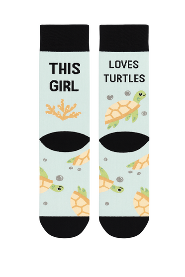 This Girl Loves Turtles Socks, Ladies This Girl Loves Turtles Socks, Ladies This Girl Loves Turtles Socks, Cute Turtle Socks For Women, Animal Lover Novelty Socks, Fun Turtle Pattern Socks, Sea Life Theme Socks For Her, Whimsical Animal Print Socks, Turtle Gift Idea For Women, Playful Statement Socks, Nature Inspired Women Socks, Cute Graphic Crew Socks