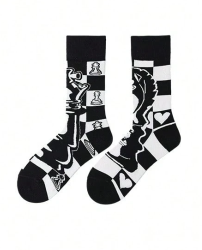 Smart Moves: Chess Socks, Ladies Smart Moves: Chess Socks, Ladies Chess Socks, Ladies Chessboard Socks, Ladies Chess Lover Socks, Ladies Checkmate Socks, Ladies Board Game Socks, Ladies Chess Pattern Socks, Ladies Chess Player Gift, Ladies Strategy Game Socks, Ladies Funny Game Socks, Ladies Novelty Crew Socks, Ladies Black And White Socks, Ladies Graphic Pattern Socks, Ladies Nerdy Socks, Ladies Geek Socks, Ladies Game Night Socks, Ladies Chess Gift For Her, Ladies Unique Novelty Socks, Ladies Casual Crew Socks, Ladies Fun Fashion Socks, Ladies Board Game Lover Socks