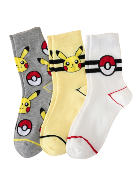 Pikachu Power Socks, Ladies Pikachu Power Socks, Ladies Pikachu Power Socks 3 pack, Ladies Pikachu Power Socks, Ladies Pikachu Socks, Pikachu Socks, Pokémon Socks, Pokemon Character Socks, Pikachu Crew Socks, Cute Pikachu Socks, Ladies Cartoon Socks, Anime Style Socks, Poké Ball Socks, Gaming Socks For Women, Fun Novelty Socks, Cute Anime Socks, Ladies Crew Socks, Yellow Pikachu Socks, Pokémon Gift Ideas, Cute Character Socks, Casual Fashion Socks, Kawaii Socks, Gamer Girl Socks, Ladies Pokémon Crew Socks, Electric Mouse Socks, Pop Culture Socks, Cute Everyday Socks, Pokémon Lover Gift