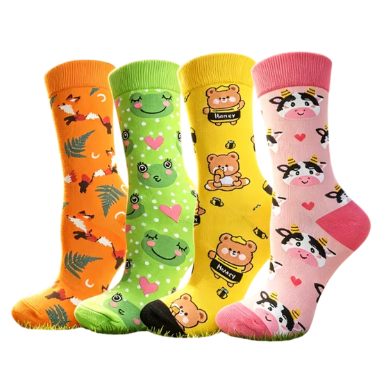 Happy Animals Socks, Ladies Happy Animals Socks, Ladies Happy Animals Socks 4 pack, Happy Animals Socks, Ladies Animal Socks, Women's Animal Socks, Frog Socks, Cow Socks, Fox Socks, Cute Animal Socks, Animal Socks 4 Pack, Frog Novelty Socks, Cow Novelty Socks, Fox Novelty Socks, Animal Lover Socks, Woodland Animal Socks, Farm Animal Socks, Cute Character Socks, Ladies Novelty Socks, Women's Novelty Socks, Women's Crew Socks, Ladies Crew Socks, Cute Women's Socks, Colourful Women's Socks, Fun Ladies Socks, Animal Print Socks, Women's Patterned Socks, Gift For Animal Lovers, Cute Gift For Her, Women's Socks NZ, Animal Socks NZ, Novelty Socks NZ, Sock Boutique NZ