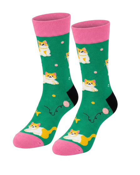 Purrfect Playtime Socks, Ladies Purrfect Playtime Socks, Ladies Purrfect Playtime Cat Crew Socks, Ladies Cat Socks, Women's Cat Socks, Cat Lover Socks, Cute Cat Socks, Kitty Print Socks, Cat Pattern Socks, Novelty Cat Socks, Funny Cat Socks, Cute Animal Socks, Ladies Novelty Socks, Women's Cute Socks, Cat Lover Gift, Cotton Crew Socks, Comfortable Ladies Socks, Soft Cotton Socks, Casual Crew Socks, Everyday Fashion Socks, Cute Pattern Socks, Animal Print Socks, Women's Fashion Socks, Fun Socks For Women, Gift For Cat Lovers, Whisker Print Socks, Playful Cat Socks