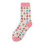 Coffee and Donuts Socks, coffee socks, caffeine socks, donut socks, ladies coffee and donut socks