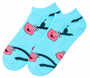 Elmo Ankle Socks, elmo socks, sock boutique, nz socks, kiwi socks, ladies elmo ankle socks