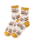 Peekaboo Kitten Sheer Socks, Ladies Peekaboo Kitten Sheer Socks