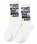 Do More Of What Makes Your Soul Happy Socks, Do more of what makes your soul happy, wellbeing socks, inspirational socks, motivational socks, sock boutique, Novelty Socks, Sock Boutique, Sock Boutique NZ, Extensive Range of Socks, Fun Socks, Quirky Socks, Playful Designs, Unique Patterns, Cute Animals, Vibrant Colours, Expressive Socks, Humorous Socks, Imaginative Prints, Gift-worthy Socks, Best gift ideas, Surprise and delight, Whimiscle Styles, Creative Socks, Statement Socks, Comfortable Socks, Men's Novelty Socks, Women's Novelty Socks, NZ Socks, Biggest Range, Perfect Gift, Funny Socks, Cool Socks, Something for Everyone, For someone who has everything, NZSB, Ankle Socks, Crew Socks, Wellbeing Socks, Kids Socks, Teens Socks, Affordable Socks, Happy Socks, Crazy Socks, Novetly Gift Socks, Amazing Socks, Craziest Socks, Sports Socks, Cartoon Socks, Animal Socks, Movie Socks, Food Socks, Flower Socks, Fairy Socks, Tree Socks, Nature Socks, Gaming Socks, Larger Size Socks, Love Heart Socks, Medical Socks, Music Socks, Rainbow Pride Socks, Shape Socks, Space Socks, Teddy Bear Socks, Transport Socks, Alien Socks, Skull Socks, Halloween Socks, Christmas Socks, Business Socks, Car Socks, Multipack Socks, Best Ever Socks