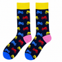 Bright Motorbike Socks, motorbike socks, motorcycle socks, men's motorbike, sock boutique, bright coloured socks, gift socks