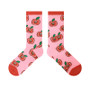 Grumpy Tomato Socks, Ladies Grumpy Tomato Socks, Tomato Socks, Grumpy Tomato Crew Socks