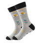 Bring Me A Cold Beer, Men's Bring Me A Cold Beer, Beer Socks, Beer Crew Socks, Beer Print Socks, Beer Novelty Socks
