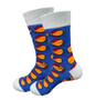 Slam Dunk Basketball Socks, Basketball Socks, Basketball Print socks, Basketball Crew Socks, men's basketball socks