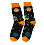 Sock It to the Universe Planet Socks, Ladies Sock It to the Universe Planet Socks, Planet Socks, Planetary Socks, Space Socks, Ladies Universe Socks