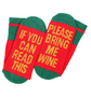 Wine Not: Bring Me Wine Socks, Ladies Wine Not: Bring Me Wine Socks, wine not socks, bring me wine socks, red and green socks, funny wine socks, novelty socks, wine lover gifts, festive socks, holiday socks, cozy socks, wine themed socks, quirky socks, women’s socks, men’s socks, casual socks, wine humor socks