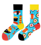 Tasty Twist: Sushi Socks, Ladies Tasty Twist: Sushi Socks, Sushi Socks, Mismatched Sushi Socks, Funny Food Socks, Novelty Sushi Socks, Sushi Lover Gift, Foodie Socks, Japanese Food Socks, Cute Sushi Socks, Sushi Themed Socks, Gift for Sushi Lover, Quirky Socks for Foodies, Unique Sushi Socks, Maki Roll Socks, Nigiri Socks