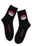 Midnight Poké Power: Pokémon Socks, Ladies Midnight Poké Power: Pokémon Socks, Pokemon Socks, Black Pokemon Socks, Ladies Pokemon Socks, Pokeball Socks, Black Pokeball Socks, Womens Pokemon Socks, Cute Pokemon Socks, Anime Socks, Gaming Socks, Pokemon Gift, Pokeball Gift, Stylish Pokemon Socks, Pokemon Crew Socks