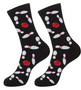 Spare Pair: Bowling Alley Socks, Ladies Spare Pair: Bowling Alley Socks, Bowling Socks, Ladies Socks, Funny Socks, Cute Socks, Sports Socks, Novelty Socks, Bowling Alley Socks, Strike Socks, Pin Socks