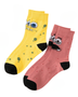 Undersea Meltdown Duo: SpongeBob Socks, Ladies Undersea Meltdown Duo: SpongeBob Socks, Ladies Undersea Meltdown Duo: SpongeBob Socks 2 Pack, Ladies Undersea Meltdown Duo Socks, SpongeBob Socks, Cartoon Socks, Funny Socks, Character Socks, Colourful Socks, Crew Socks, Cosy Socks, Novelty Socks, Gift For Her Socks, Pop Culture Socks, TV Show Socks, Quirky Socks, Ladies 2 Pack Socks, Fun Fashion Socks