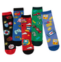Arcade Adventure Gaming Socks, Teens Arcade Adventure Gaming Socks, Gaming Socks, Game On Socks, Gamer Theme Socks, Arcade Pattern Socks, Fun Novelty Socks, Colourful Gaming Socks, Soft Cotton Socks, Comfortable Socks, Crew Socks, Gift For Gamers, Retro Game Design, Playtime Socks, Everyday Wear Socks, Quirky Accessories, Gamer Gift Idea
