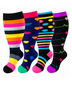 Rainbow Vibes Compression Socks 4 Pack, Ladies Rainbow Vibes Compression Socks 4 Pack, Ladies Rainbow Vibes Compression Socks 4 Pack 2XL, Ladies Compression Socks, Women's Compression Socks, Compression Socks 4 Pack, Colourful Compression Socks, Patterned Compression Socks, Heart Compression Socks, Stripe Compression Socks, Heartbeat Compression Socks, Knee High Compression Socks, Support Socks, Compression Stockings, Travel Compression Socks, Flight Socks, Circulation Socks, Leg Support Socks, Swelling Relief Socks, Nursing Compression Socks, Medical Compression Socks, Everyday Compression Socks, Bright Compression Socks, Fun Compression Socks, Women's Support Socks, Compression Wear, Colourful Support Socks, Women's Knee High Socks, Compression Socks NZ, Support Socks NZ, Travel Socks NZ, Compression Stockings NZ, Sock Boutique NZ