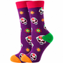 Day of the Dead: Sugar Skull Socks, Ladies Day of the Dead: Sugar Skull Socks, Ladies Sugar Skull Socks, Day Of The Dead Socks, Sugar Skull Socks, Día De Los Muertos Socks, Ladies Skull Socks, Floral Skull Socks, Purple Skull Socks, Colourful Skull Socks, Skull Print Socks, Novelty Ladies Socks, Gothic Socks, Mexican Skull Socks, Cute Skull Socks, Flower Skull Socks, Womens Skull Socks, Alternative Fashion Socks, Funky Ladies Socks, Crew Socks For Women, Gothic Fashion Socks, Halloween Socks, Skull Lover Gift, Gift For Her, Colourful Crew Socks, Quirky Ladies Socks, Unique Ladies Socks, Purple Novelty Socks, Floral Pattern Socks, Fashion Socks For Women, Cute Novelty Socks, Alternative Style Socks