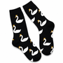 Ladies Swan Queen Socks, Swan Queen Socks,  Ladies Swan Socks, Swan Queen Socks, Swan Socks, White Swan Socks, Crowned Swan Socks, Royal Swan Socks, Swan Print Socks, Swan Pattern Socks, Elegant Swan Socks, Graceful Swan Socks, Novelty Ladies Socks, Cute Animal Socks, Bird Print Socks, Water Bird Socks, Wildlife Socks, Ladies Crew Socks, Black Swan Socks, Quirky Ladies Socks, Fun Ladies Socks, Animal Print Socks, Swan Lover Gift, Bird Lover Gift, Gift For Her, Cute Fashion Socks, Everyday Crew Socks, Ladies Fashion Socks, Whimsical Socks, Statement Socks, Nature Inspired Socks, Lake Bird Socks
