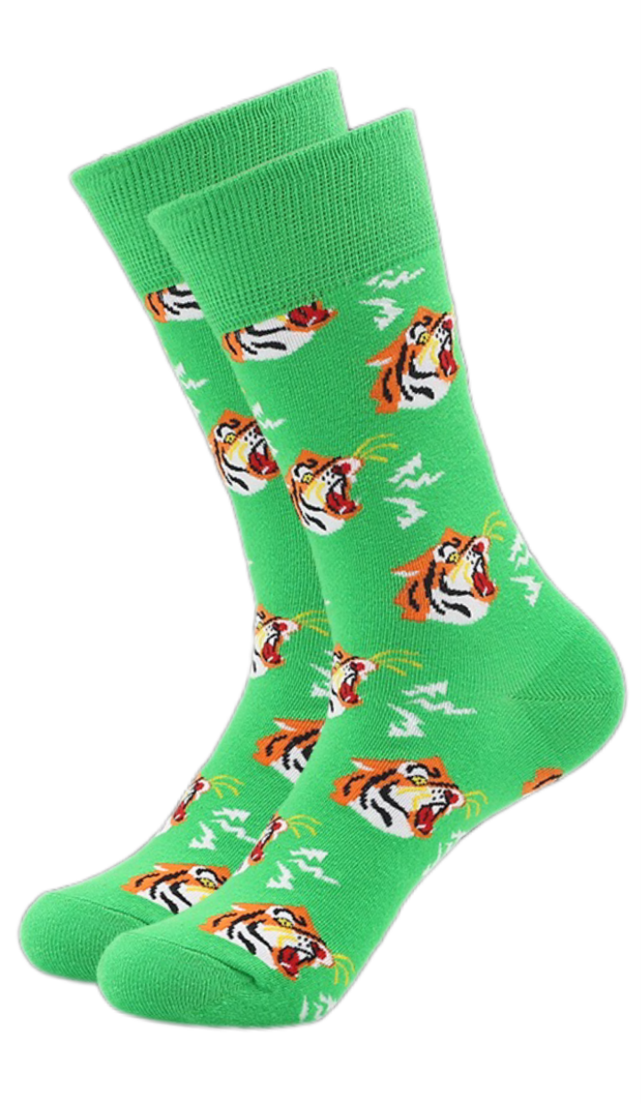 Ladies Roaring Tiger Socks - Sock Boutique