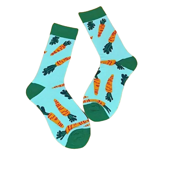 Men's Veg Out Carrot Socks