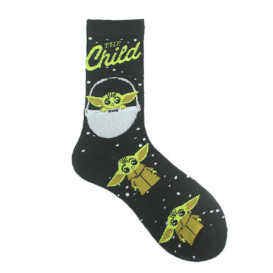 Chaussettes The Mandalorian Avec Bandana - Grogu (Baby Yoda) - Taille 6-12 - Neuf Avec étiquettes