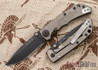 Spartan Blades: Special Edition Harsey Folder - Helmet Engraving - Bronze Anodized - Black PVD Blade