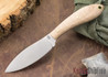 L.T. Wright Knives: Small Northern Hunter - Natural Maple #4