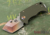 Medford Knife & Tool: Panzer - Stubby Tanto - Flamed Hardware & Clip