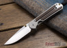 Chris Reeve Knives: Small Sebenza 21 - Macassar Ebony Inlay - 040607