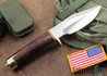 Randall Made Knives: Model 19-5 Bushmaster - Stacked Leather - Stainless Steel