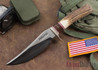 Randall Made Knives: Model 27 Trailblazer - Stag w/ Micarta Spacers - Stainless Steel
