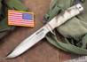 Randall Made Knives: Model 5-6 Camp & Trail Knife - Stag - Stainless Steel