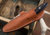 True Saber Knives: Delaware - Maroon Micarta