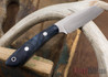 True Saber Knives: Ottawa Dha - Blue Maple Burl